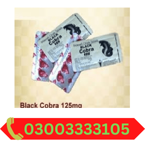Black Cobra 125mg Tablet