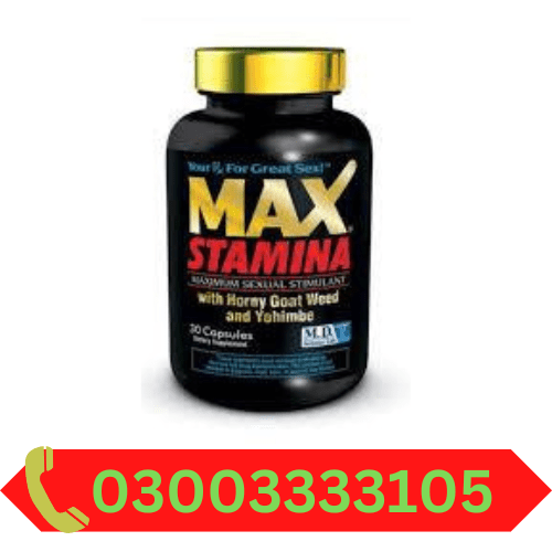 Max Stamina Sex Pill