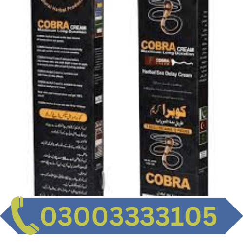 Cobra Long Duration Cream