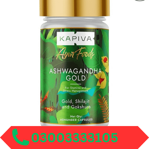 Pure Ashwagandha Gold Capsule.